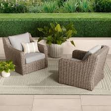 Bellamy Outdoor 2pk Lounge Chairs, Gray